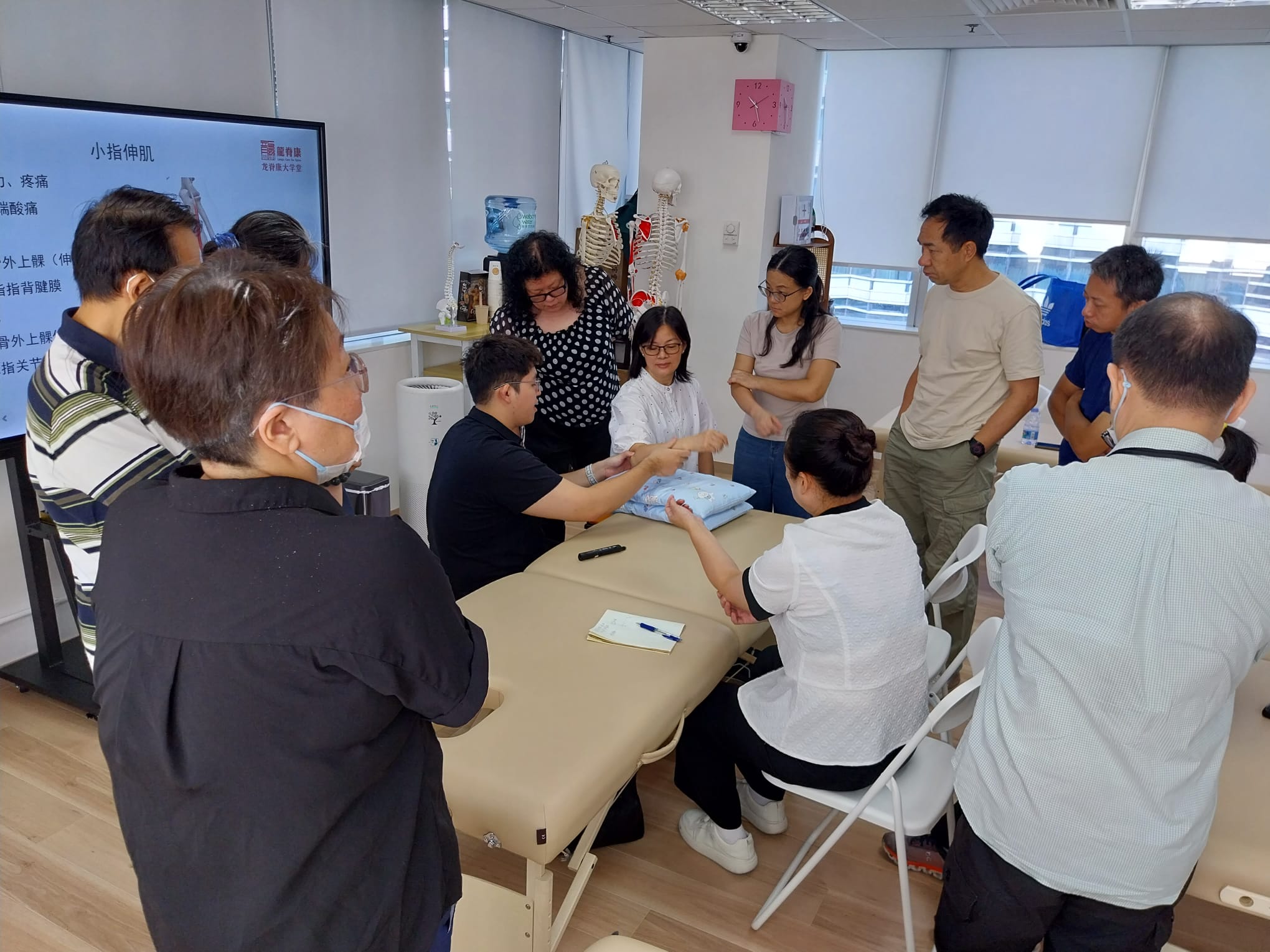 精準評估與軟組織痛症手法課程 — 課堂實況